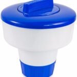 Premier Blue Large Floating Chlorine or Bromine Dispenser for Pools Spas and Hot tubs 200g Tablets