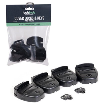 tubhub Replacement Set of Spa Cover Locks and Key - Press Release Operation