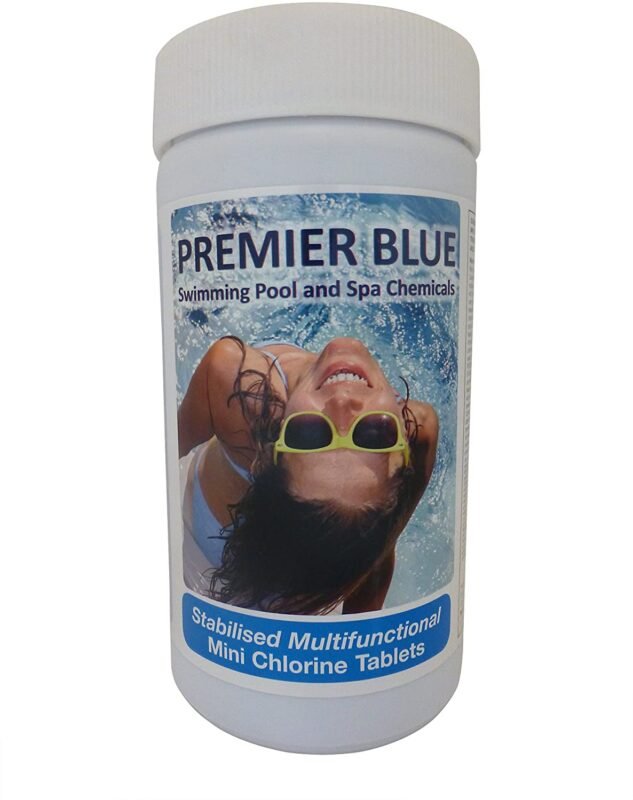 Premier Blue 4-in-1 Multifunctional Chlorine Tablets - Pool & Hot Tub (20g)