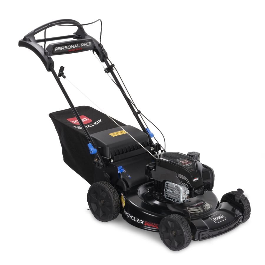 21486.jpg Toro Recycler Max Mower 163cc Briggs Engine Personal Pace with Smart Stow & Spin-Stop (22″) #21486 - Image 1