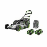 EGO LM2134SP-2 21″ SELECT CUT SP lawn mower Kit(2*6Ah Battery, 550W charger)