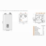NFC-250/200H - Condensing Combi-Boiler - 199,900 BTU DHW / 210,000 BTU HTG - Image 3