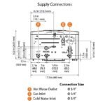 NHW700-199AE - Non-Condensing Tankless Water Heater - Outdoor, 199,000 BTU - Image 4