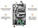 NPE-240A2 - Condensing Tankless Water Heater - 199,000 BTU - Image 5